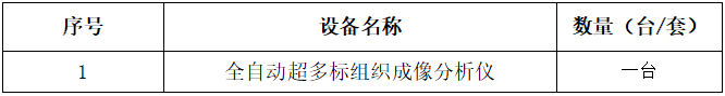 半岛体育预算280万 北京大学采购全自动超多标组织成像分析仪(图1) 半岛体育预算280万 北京大学采购全自动超多标组织成像分析仪(图1)